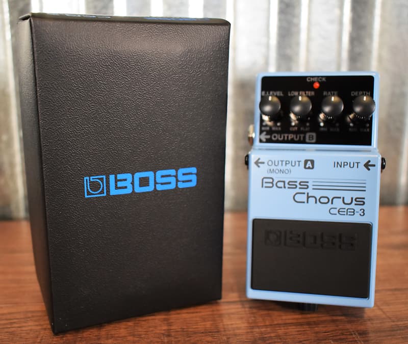 Boss CEB-3 Bass Chorus Guitar Effect Pedal image 1