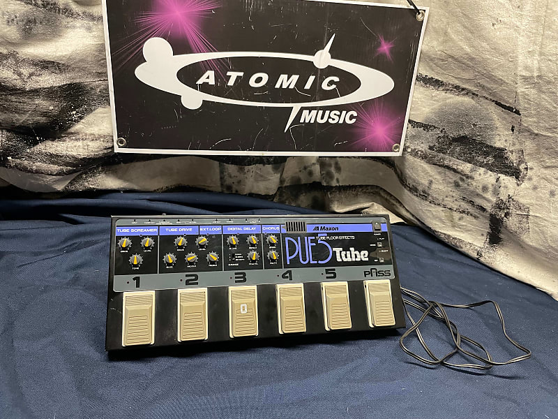 Maxon PUE5 Tube pue5tube Floor Guitar Multi-Effects Pedal