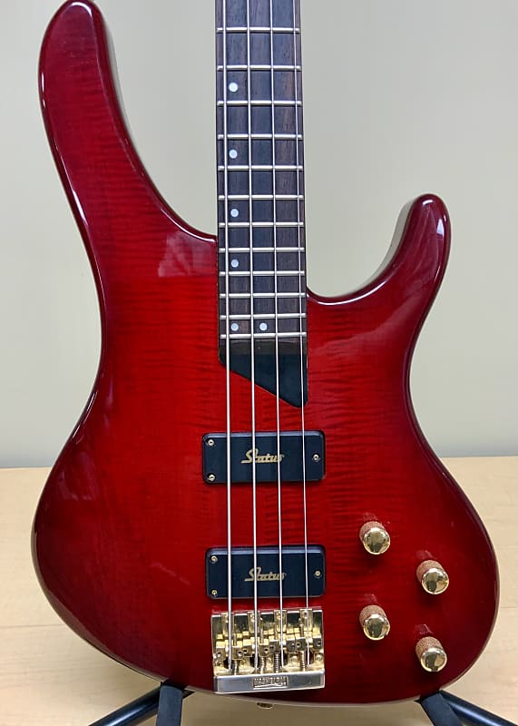 Washburn Xb 800 1994 Red Flamed Sycamore Reverb