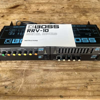 ギター BOSS RGE-10 BOSS RGE-10 Graphic Equalizer Micro Rack Guitar Effects Unit