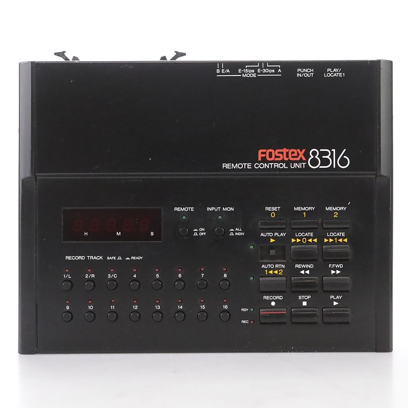 Fostex E16 1/2 inch 16 track reel to reel multitrack recorder