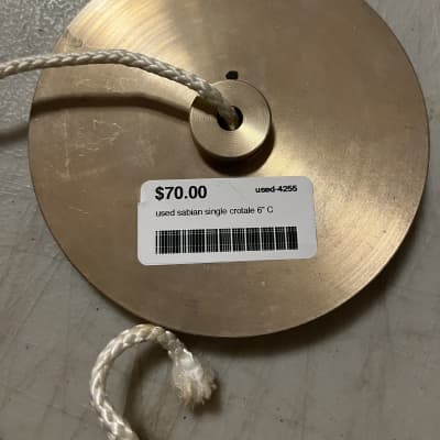 USED - Sabian Single Note Crotale - 5" - C pitch image 3