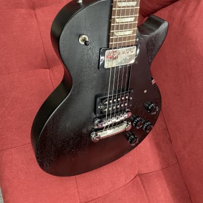 Gibson Les Paul Studio Faded 2009 - Satin Ebony w/ Bare Knuckle Pickups and Case image 7