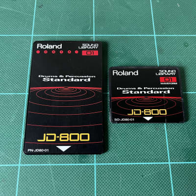 Roland SL-JD80-01 Drums & Percussion STANDARD ROM cards