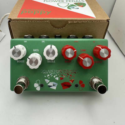 Reverb.com listing, price, conditions, and images for flower-pedals-poppy-dual-boost