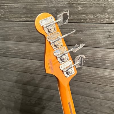 Fender Vintera 70's Jazz Bass MIM 4 String Electric Bass Guitar Sunburst image 10