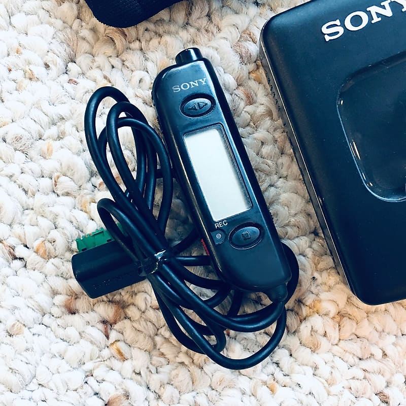 SONY WM RX707 Walkman Cassette Player ! Excellent Black ! Tested & Working  ! | Reverb