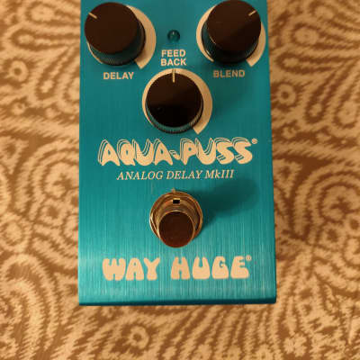 Reverb.com listing, price, conditions, and images for way-huge-smalls-aqua-puss-analog-delay-mkiii