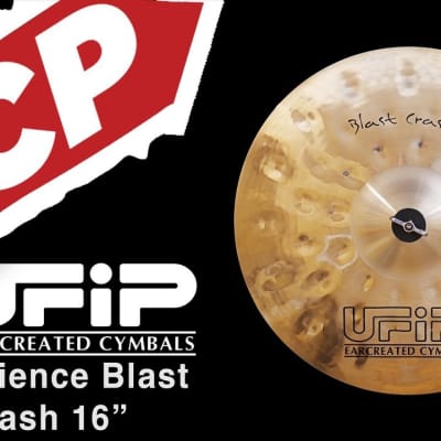 UFIP Experience Blast Crash Cymbal 16" image 2