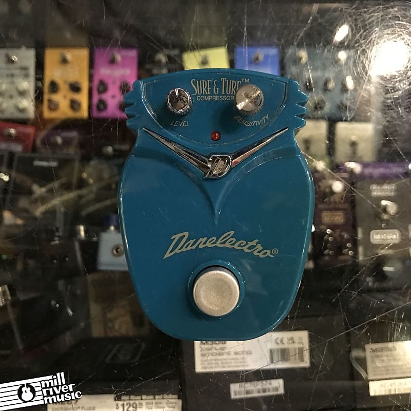 Danelectro Surf & Turf Compressor Effects Pedal