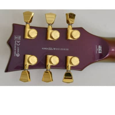 Brand New ESP LTD EC-1000 Electric Guitar Gold Andromeda B-Stock image 6