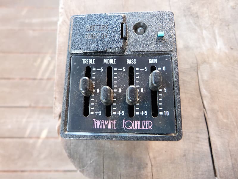 Takamine Equalizer preamp Reverb
