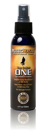 Music Nomad The Guitar ONE - All in 1 Cleaner, Polish, Wax for Gloss Finishes image 1
