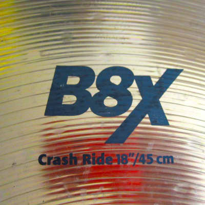 Sabian 18" B8X Crash Ride Cymbal & 14" Avanti Medium Hihat Cymbals image 5