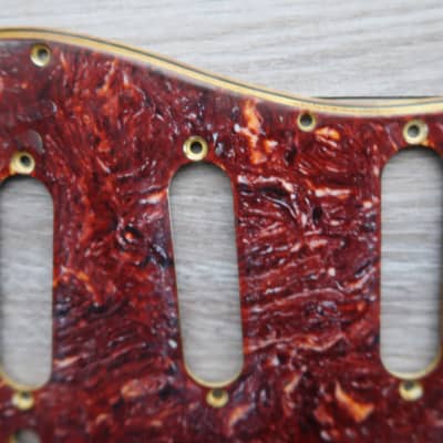 Fender Stratocaster Strat '59 - '62 Tortoise Celluloid   Tortoise RI 60 61 image 8