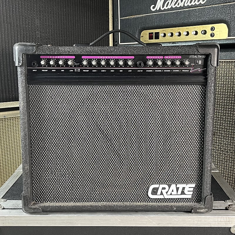 Crate Stealth 50 GT50 Lee Jackson 1x12 Tube Combo Guitar Reverb