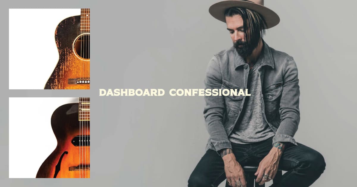 Dashboard Confessional to Sell Prized Guitars, Amps, and Reverb News