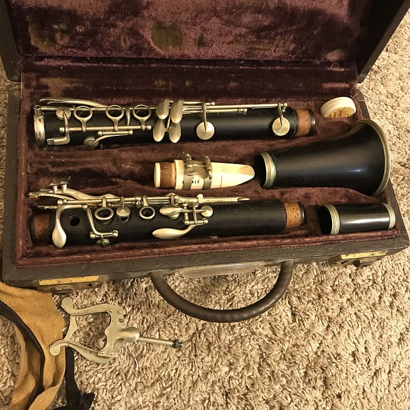 Auguste Buffet クラリネット Vintage Wood Auguste Buffet Paris Clarinet - Etsy
