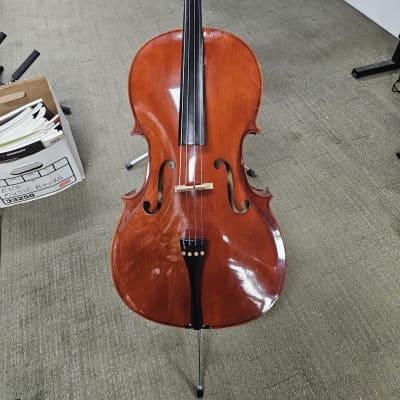 Eberhard Meinel 4/4 Cello Made in Germany with Bow and SKB | Reverb