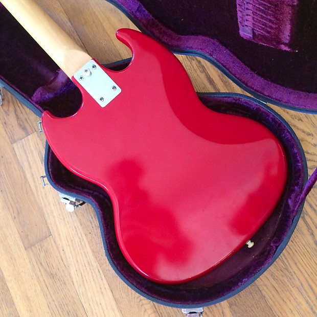 Gibson Kalamazoo Kg-2 electric guitar 1965 Red original