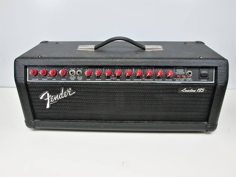 Fender London 185 Red knob Amp. Head Reverb