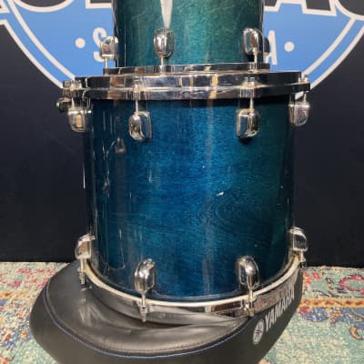 Tama - 10x9" and 14x12" Starclassic Rack Toms, with Star-Cast Mounting System - Marine Blue image 10