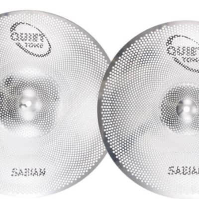 Sabian QTPC501 14" Hi-Hats 16" Crash 18" Crash 20" Ride Quiet Tone Cymbal Pack image 1