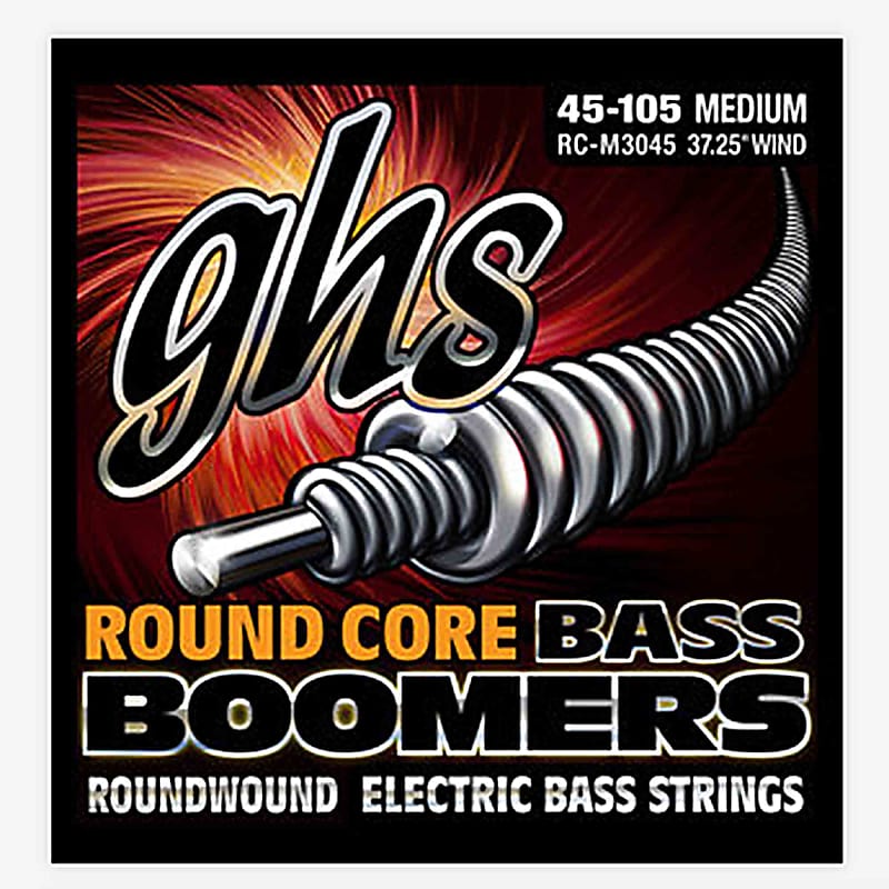 GHS Bass Boomers Long Scale Plus M3045X 45-105 image 1