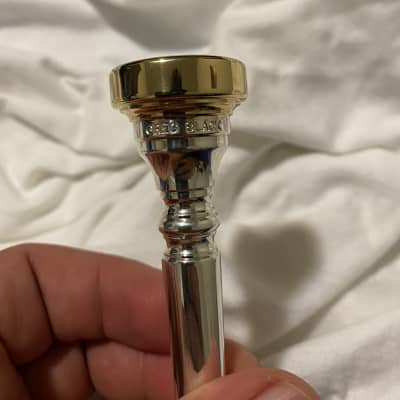 Greg Black Legend Artist Trumpet Mouthpiece: LA - Gold Plated Rim