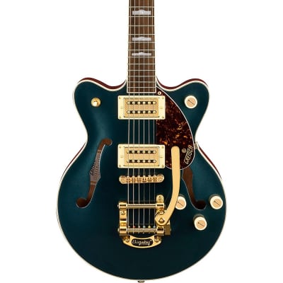 Gretsch Guitars G2657TG Streamliner Center Block Jr. Double-Cut With Bigsby Limited-Edition Electric Guitar Midnight Sapphire image 1