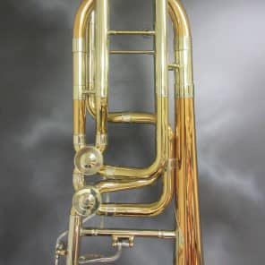 Conn 112h bass trombone top