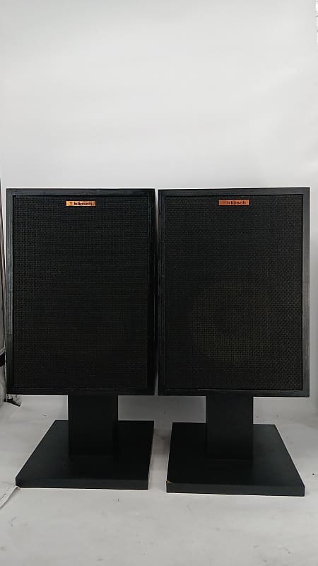 EXCELLENT KLIPSCH HERESY VINTAGE SPEAKERS – 1-YEAR WARRANTY  			