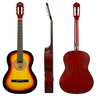 3rd Avenue Full Size Classical Guitar Pack - Sunburst image 2