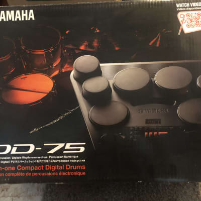 Yamaha DD-75 8-Pad Portable Electronic Drum Kit 2017 - Present - Black