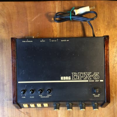 Korg BPX-3 Vintage Analog Bass Synthesizer for use with PK-13 Controller  Foot Pedals | Reverb