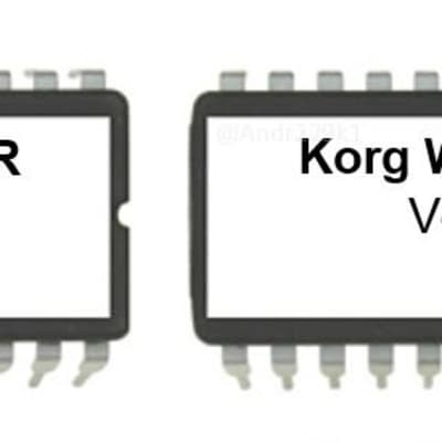 Korg Wavestation SR firmware OS upgrade update version 1.15 Eprom image 1