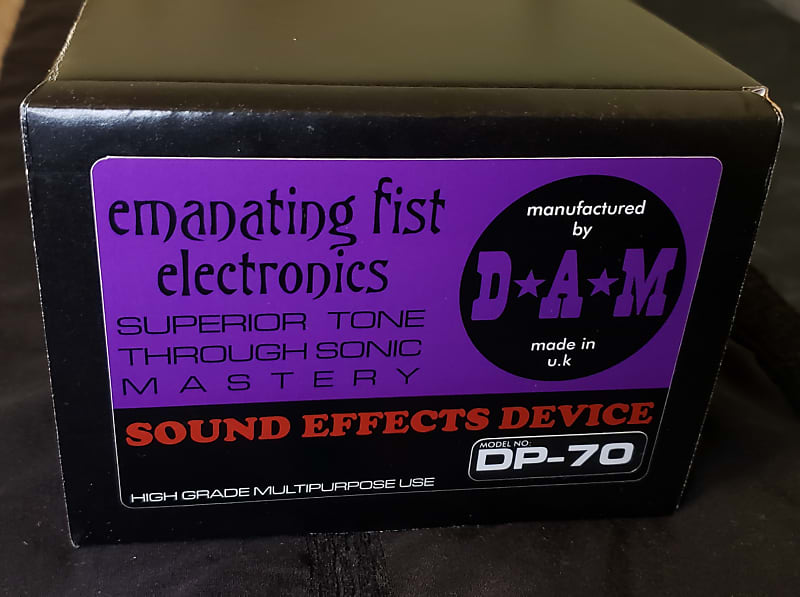 D*A*M Emanating Fist Electronics Dope Priest DP-70 XD Triangle Big Muff  Fuzz Pedal 2021