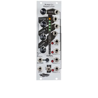 Noise Engineering Numeric Repetitor Eurorack Gate Sequencer Module (Silver) image 4