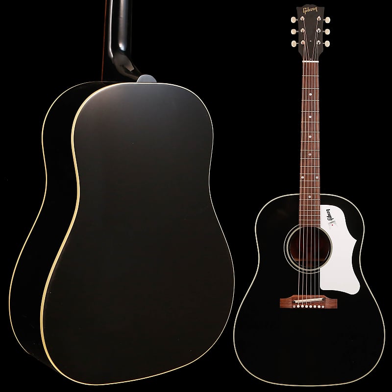 Gibson Acoustic '60s J-45 Original, Ebony 4lbs 8.1oz image 1