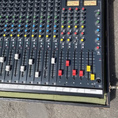 Soundcraft Series 200 SR 16 Channel 4-bus Mixing Console w Custom Wood Crate VGC image 8
