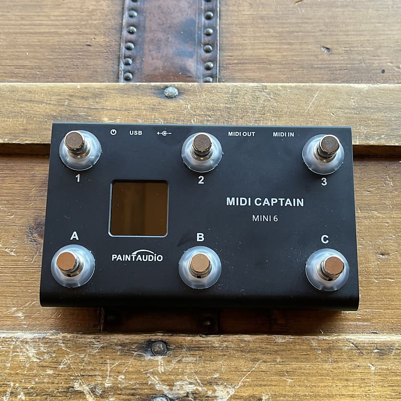 ギター PAINT AUDIO MIDI CAPTAIN MINI 6 MIDI Captain MINI 6 Controller with HID Multi-state Cycling