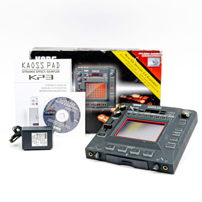 【たつろう】【箱付き】KORG KAOSS PAD KP3 本体と付属品 中古品】KORG/エフェクター/KAOSS PAD3（KP3） -DJ機材アナログ