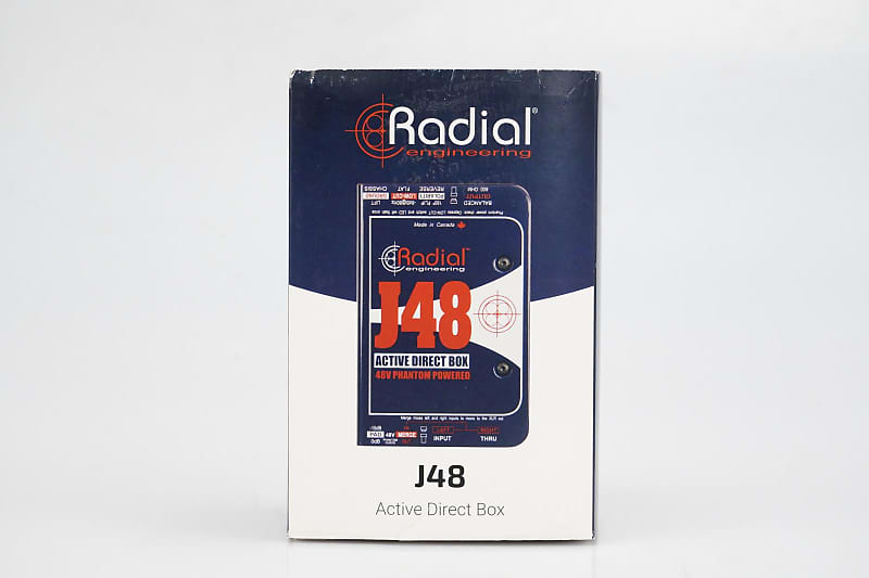 Radial Engineering J48 Phantom Powered Active Direct Box