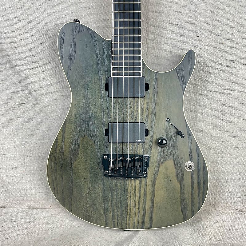 Ibanez Iron Label FRIX6EAH FR Series 2016 Charcoal Stained Flat | Reverb  Brazil