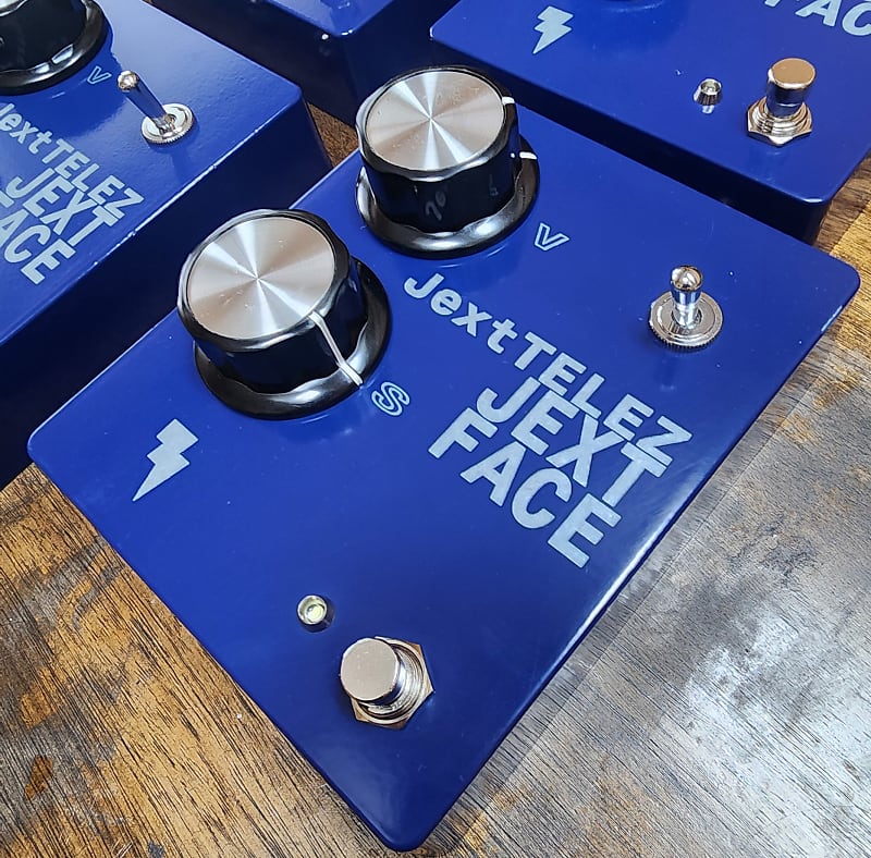 【お気にいる】 NKT Pedal Fuzz Face Jext Telez Jext Red Germanium Dot ギター