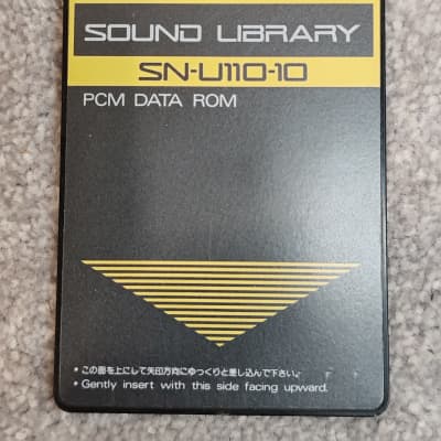 Roland U-110 Sound Library Card - SN-U110-10 - Rock Drums