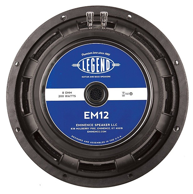 Eminence Legend EM12 12" 200w 8 Ohm Replacement Speaker image 1