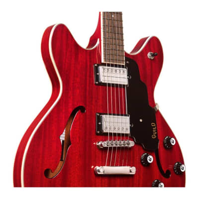 Guild Starfire I DC Cherry Red Semi-Hollow Electric Guitar image 3