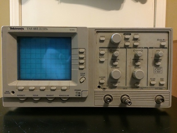 Tektronix TAS 465 Oscilliscope Grey image 1