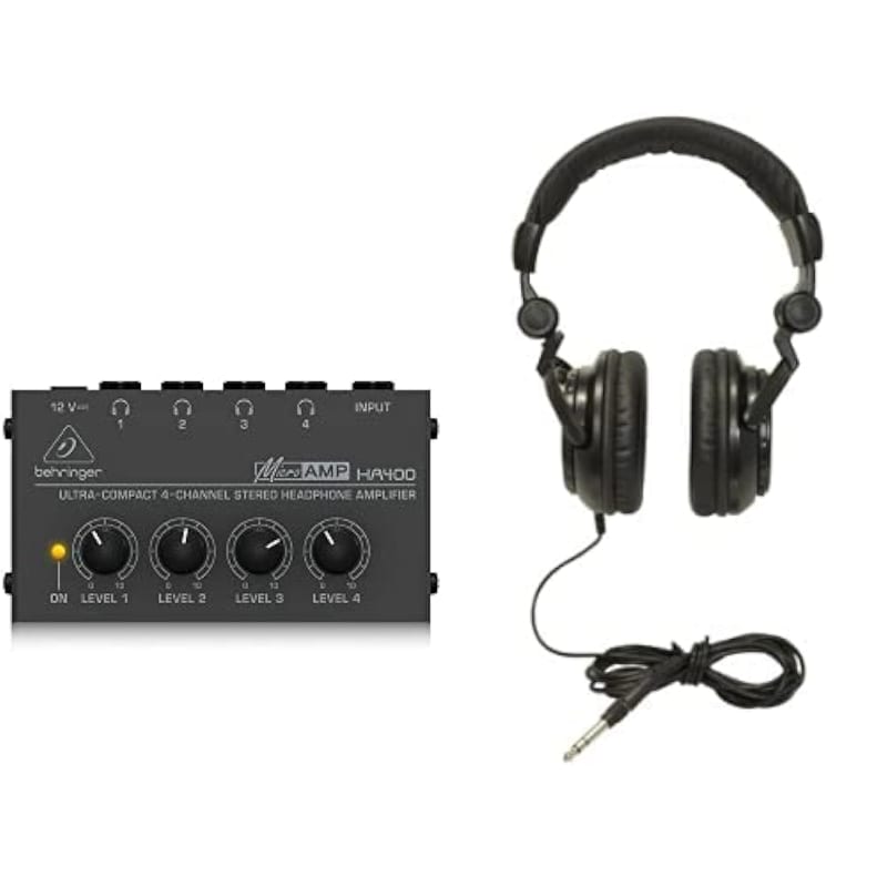 Acheter Electric Guitar Headphone Amplifier Amp 1/4 Inch Plug 3.5mm  Headphone Jack & Aux In